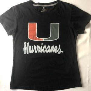 Miami Hurricanes Short Sleeve T Shirt